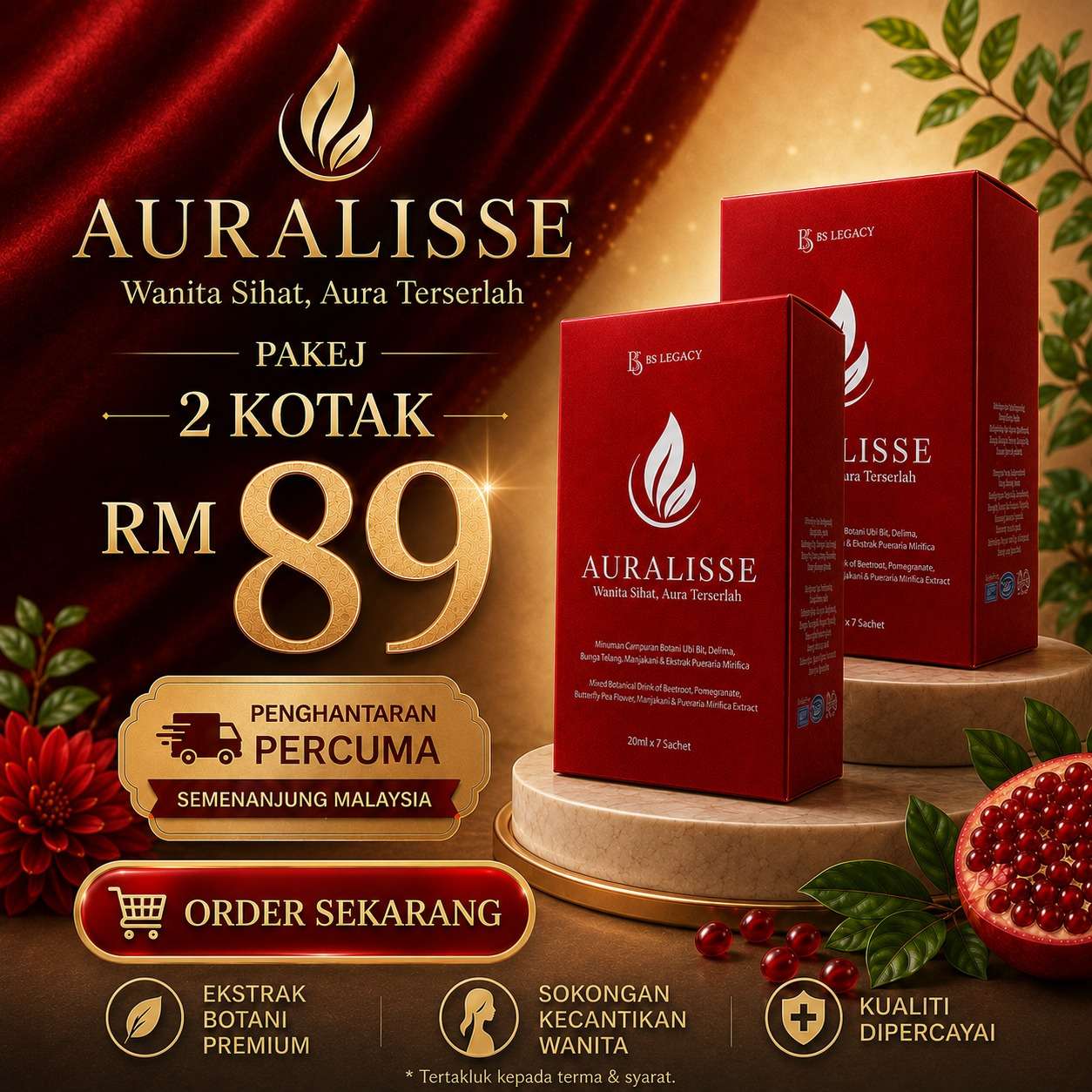 Set Konsisten 2 Kotak